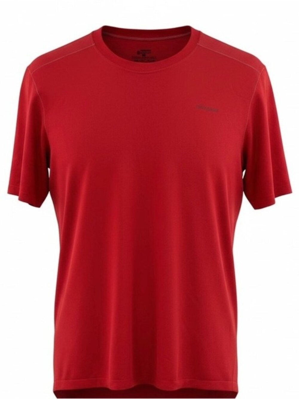 Patagonia Capilene Shirt Mens L Red Short Sleeve Performance Base Layer Hiking